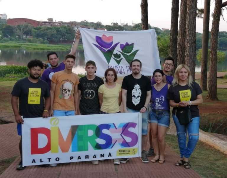 Activistas de la población TLGBIQ+ buscan fortalecer la organización en Alto Paraná